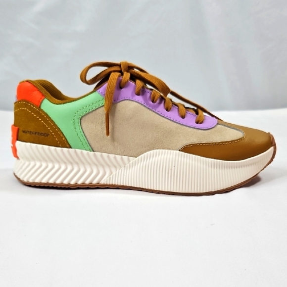 Sorel Colorful Ona Blvd Classic Waterproof Sneakers Size 7 NWT - Picture 1 of 9